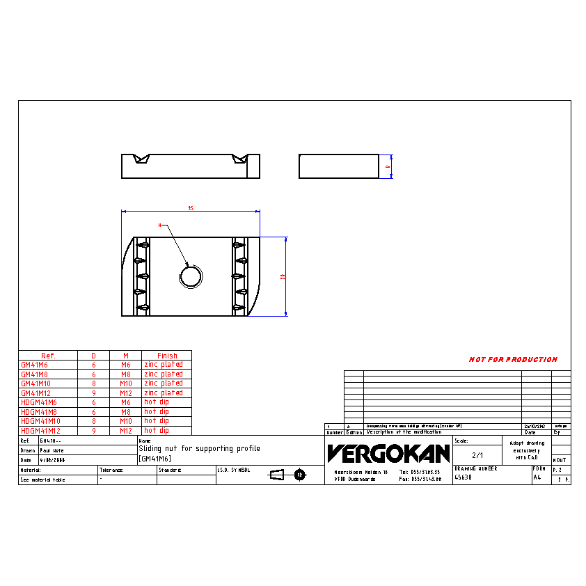 COMMERCIAL GM41M--